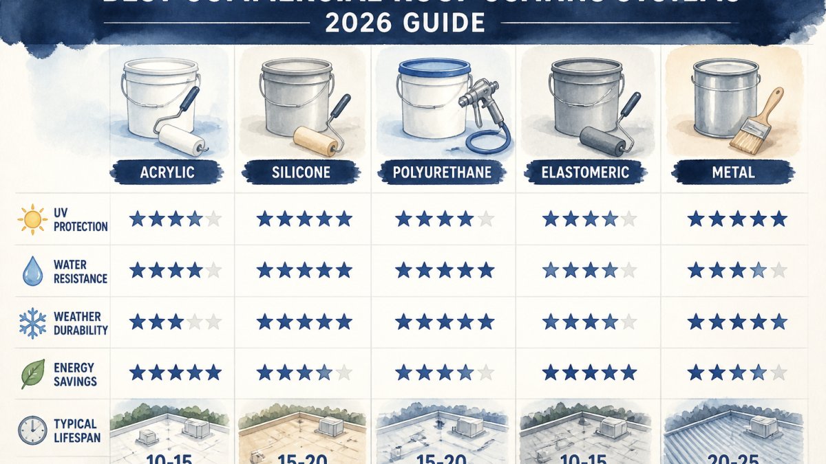 Best Commercial Roof Coating Systems: 2026 Guide