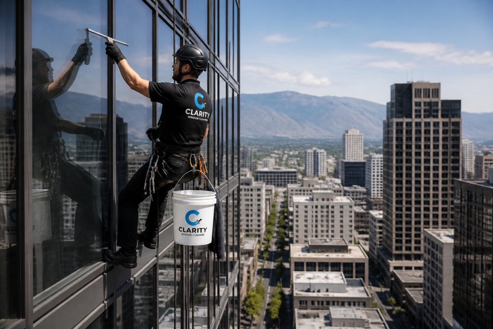 Best Commercial Window Cleaning for High-Rise Buildings