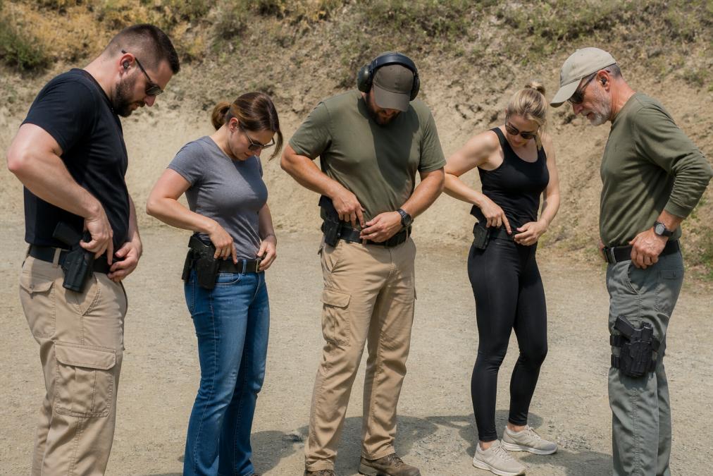 Best Concealed Carry Positions for Different Body Types