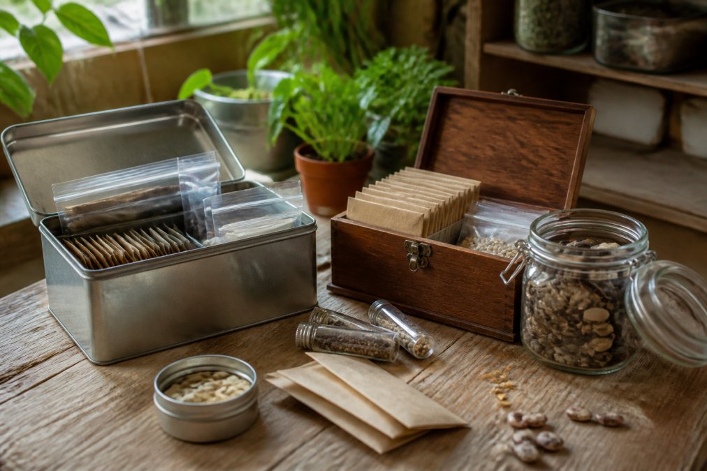 Best Containers for Storing Heirloom Seeds