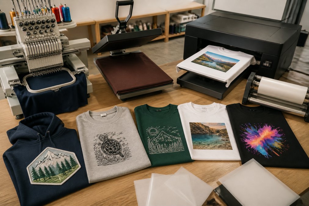 Best Custom Apparel Printing Techniques 2026