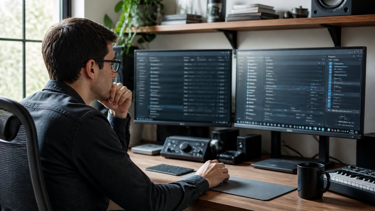 Dashboard visualizing label catalog management data and streaming analytics for music distributors