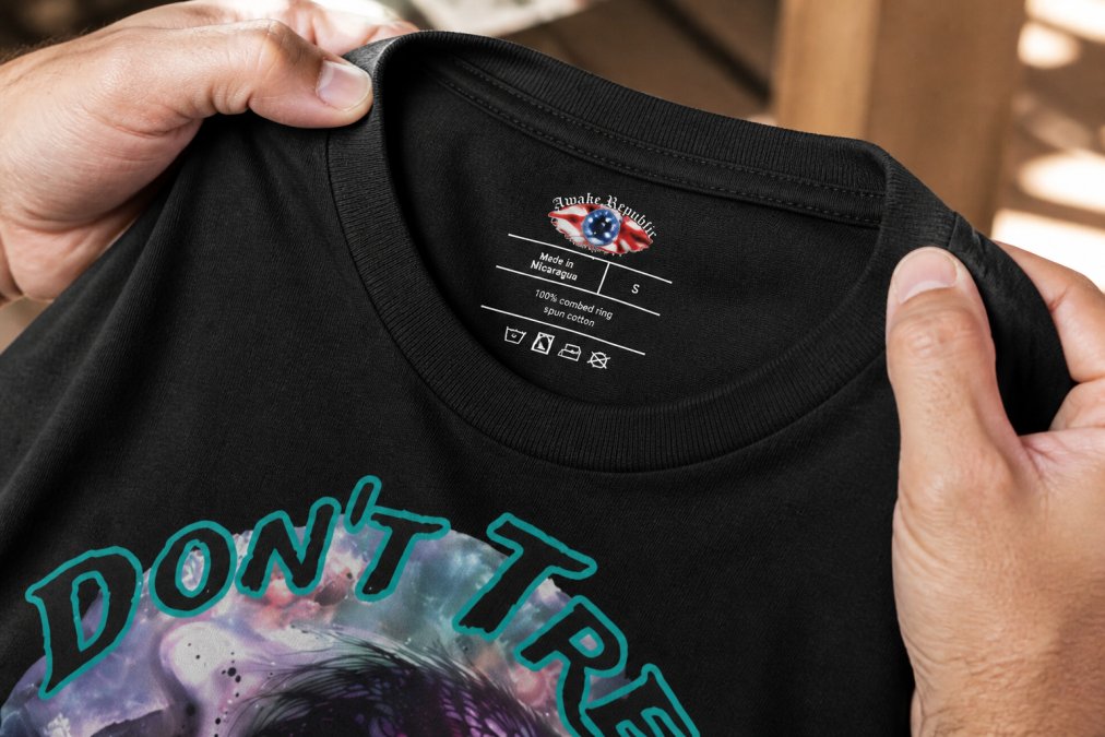 Professional illustration showing durable graphic tees