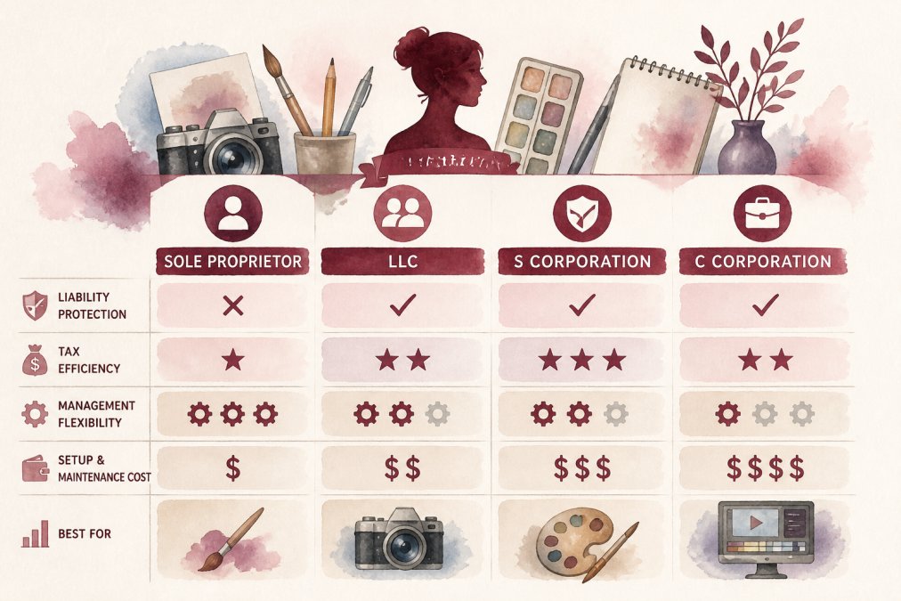 Best Entity Structure for Creative Freelancers
