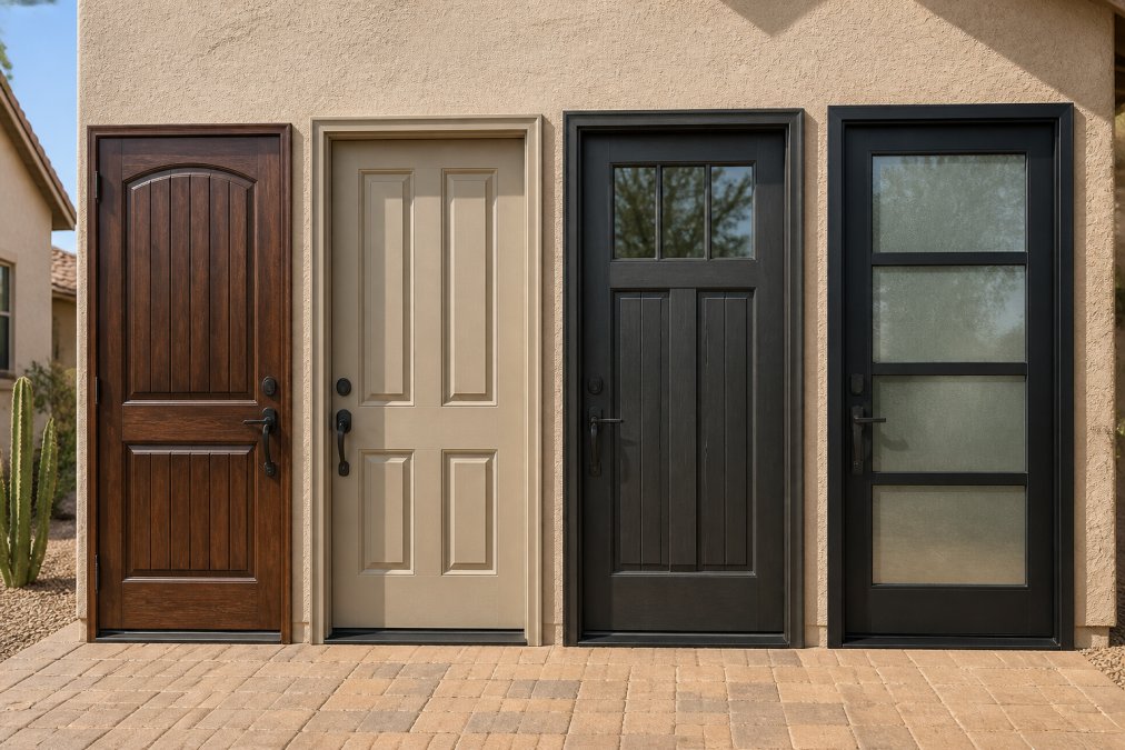 Best Exterior Door Materials for Arizona Heat