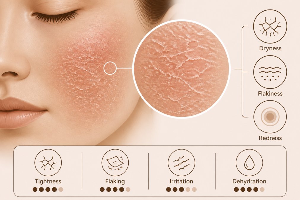 Professional illustration showing best facial cleanser