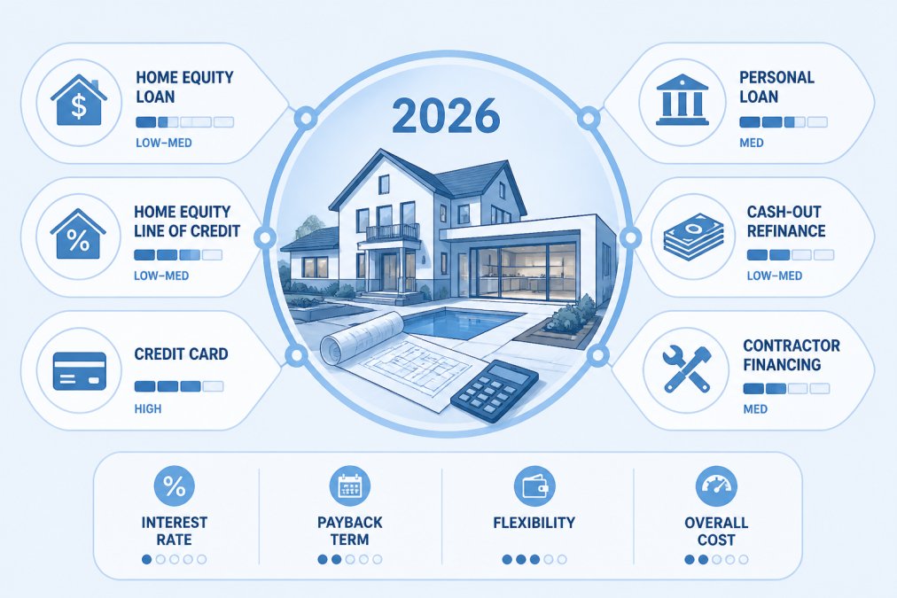 Best Financing Options for Home Remodeling in 2026