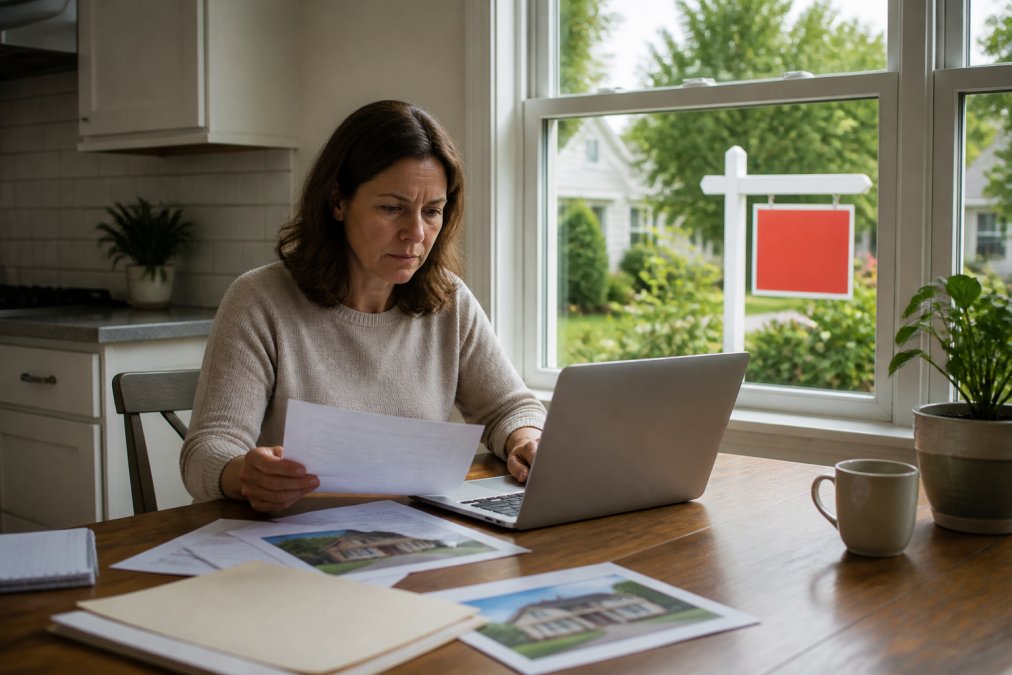 Infographic showing the flat fee mls process for homeowners managing their own property listing and paperwork.