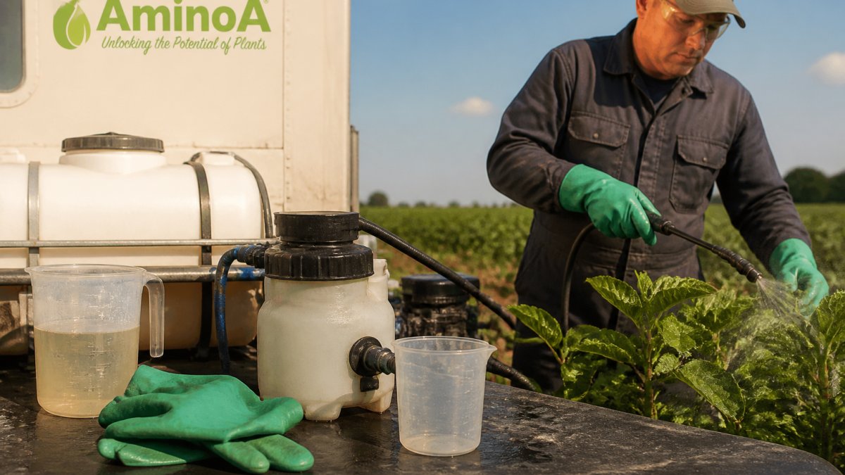 Best Foliar Feeding Practices for Crop Resilience
