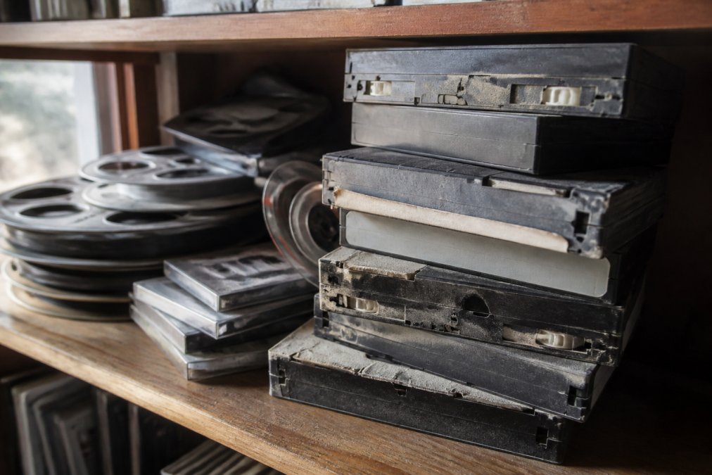 Professional illustration showing best format digitised home movies
