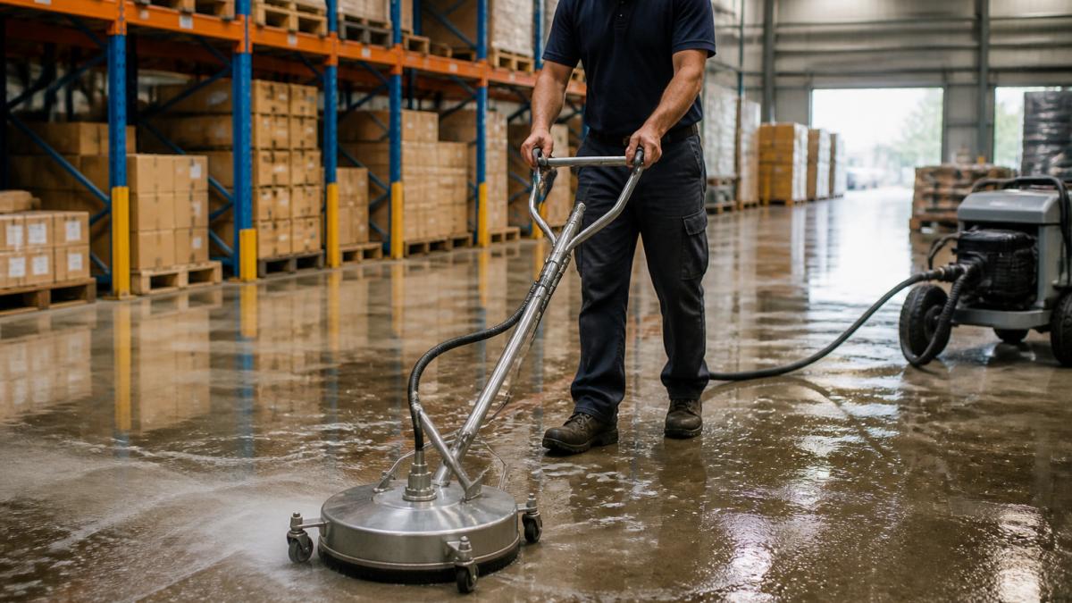 Best Frequency for Warehouse Floor Cleaning