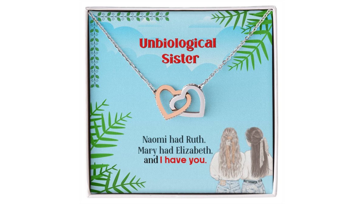 Best Friends - Interlocking Hearts Necklace