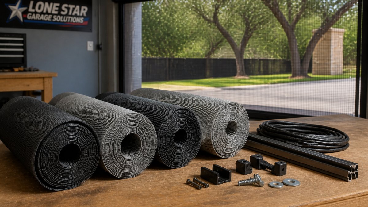 Best Garage Screen Mesh Types for High Wind Areas