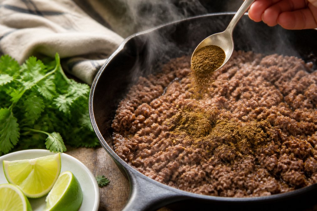 Step-by-step visual guide for Close for hatch chile powder for tacos