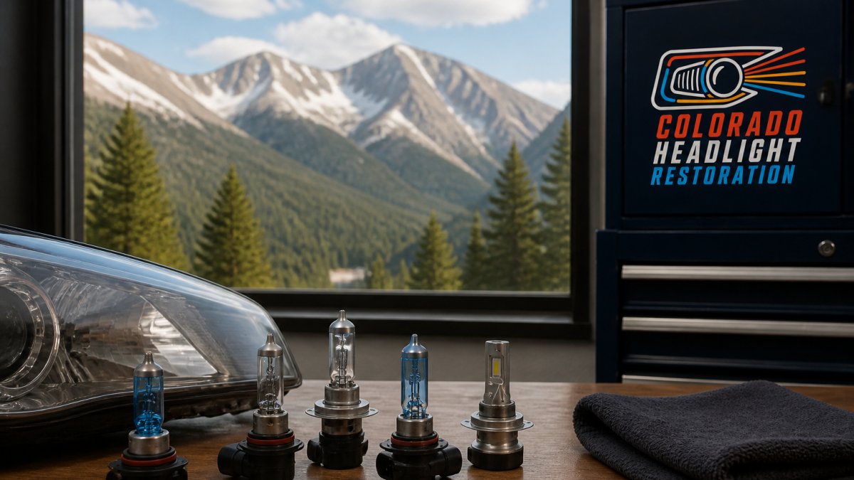 Illustration for Best Headlight Bulbs for Colorado Mountain Driving?