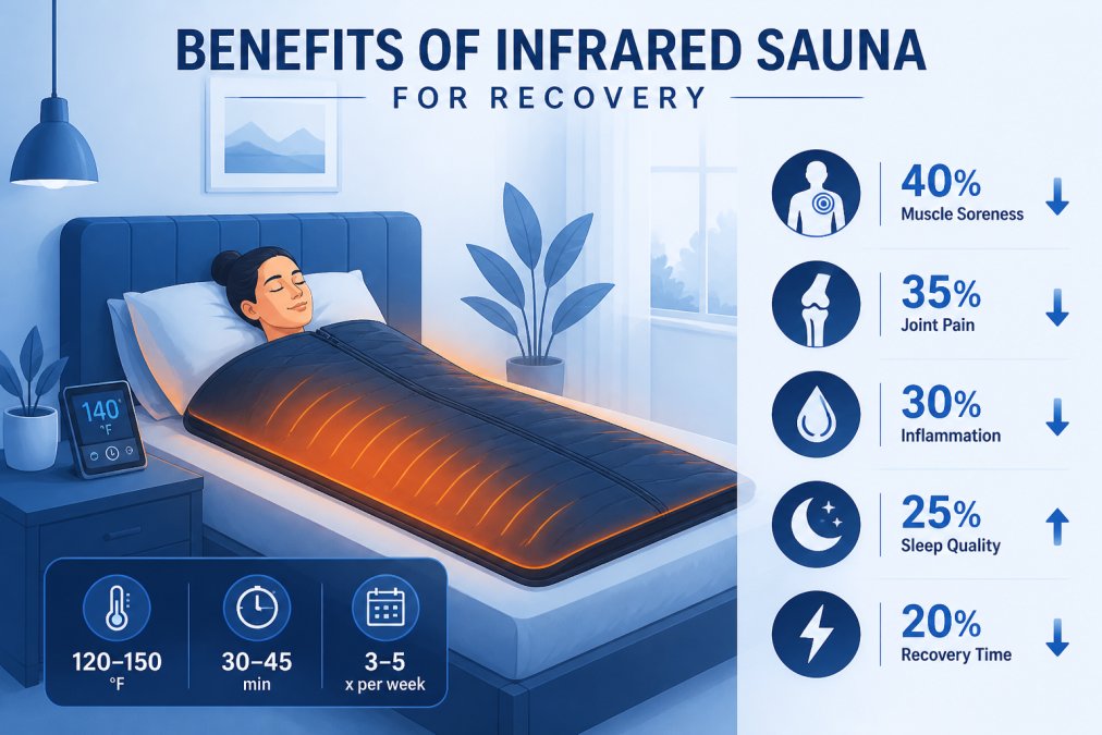 Illustration showing the benefits of holistic recovery equipment