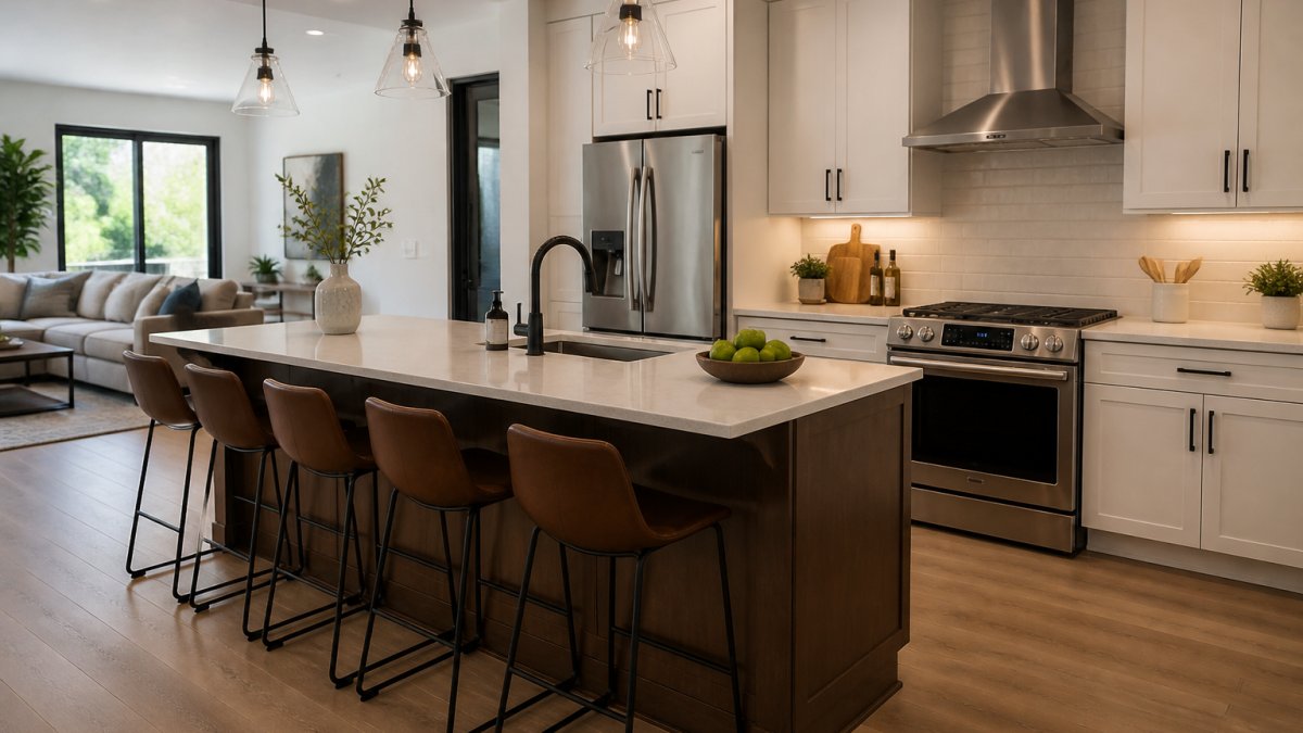 Best Kitchen Layout for Open Floor Plans