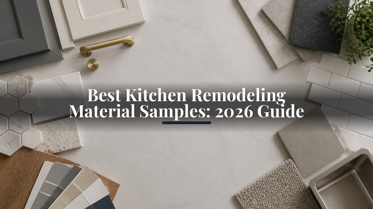 Best Kitchen Remodeling Material Samples: 2026 Guide