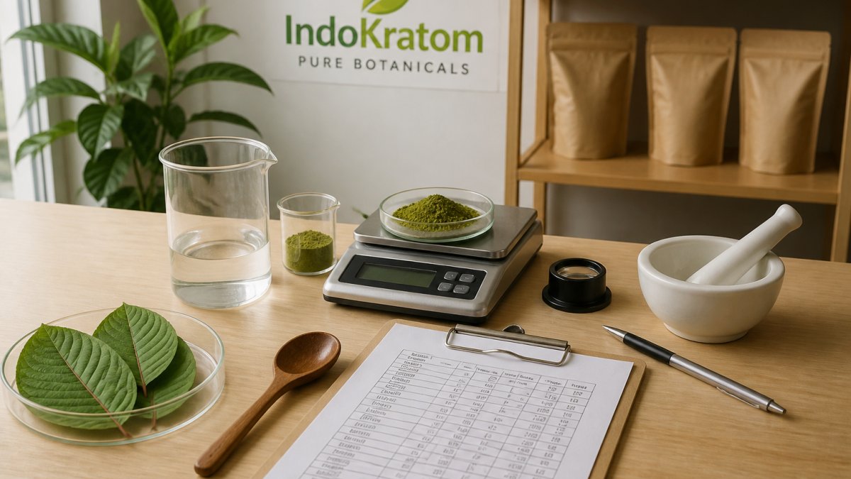 Professional demonstrating best kratom powder Canada online technique in modern clinical setting with natural lighting