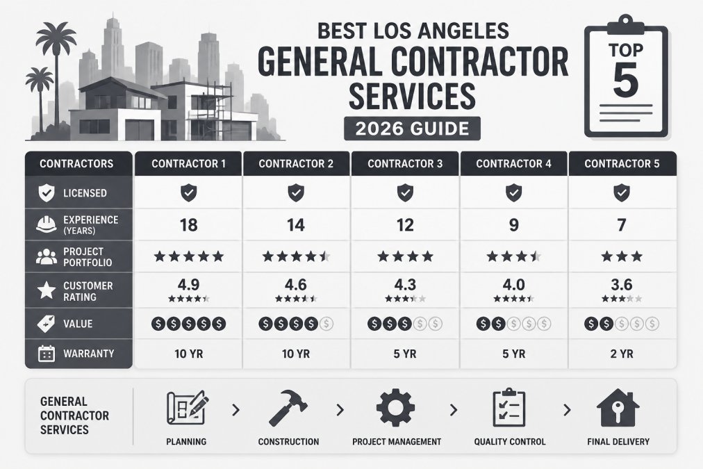 Best Los Angeles General Contractor Services: 2026 Guide