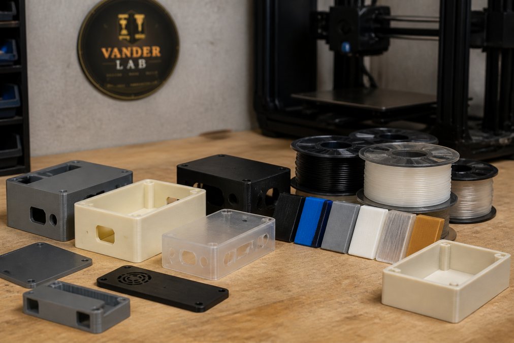 Best Materials for Custom 3D Printed Enclosures