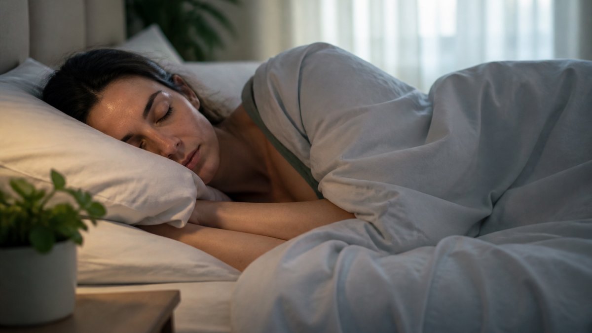 Infographic showing the connection between restful sleep quality and effective migraine prevention strategies