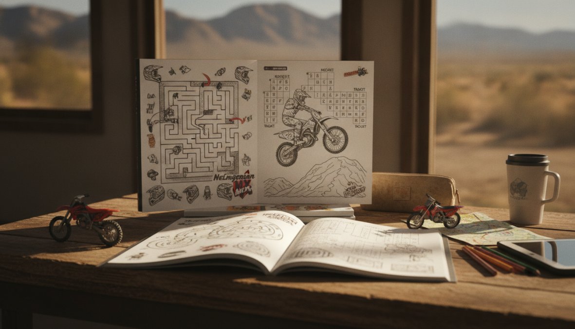 Best Motocross Activity Books for Road Trips: 2026 Guide