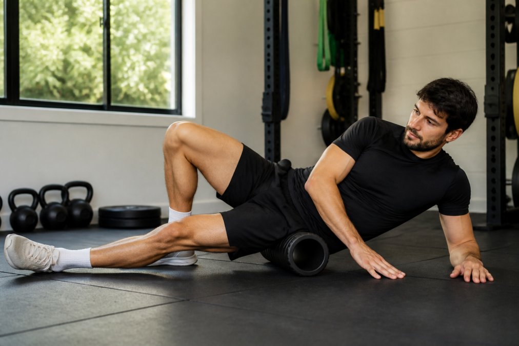 Step-by-step visual guide for Athlete for muscle recovery tools