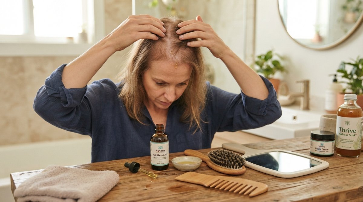 Step-by-step visual guide for Close for best natural oils for thinning hair 2026