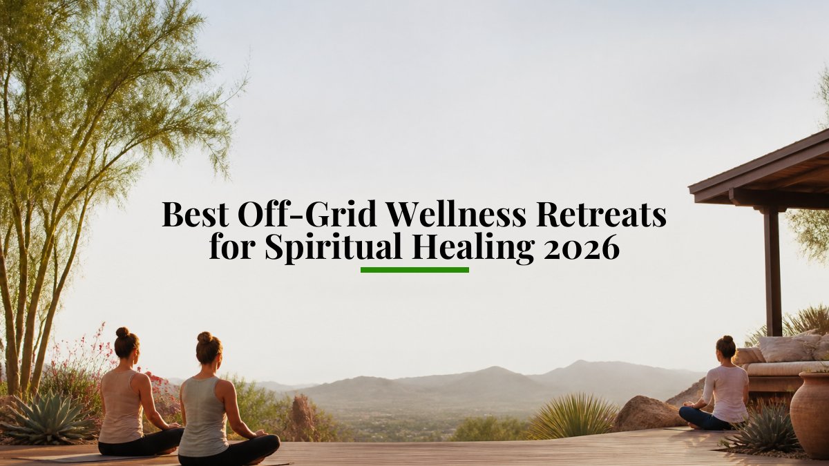 Best Off-Grid Wellness Retreats for Spiritual Healing 2026