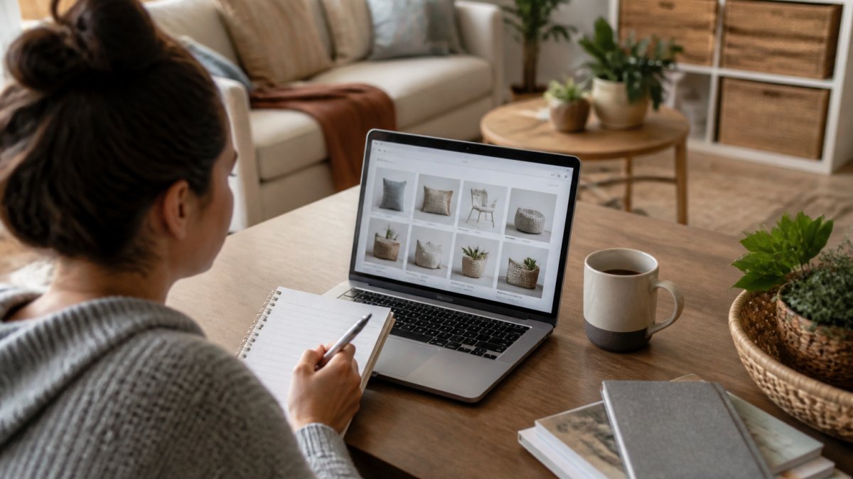 Online shopping guide for finding affordable home essentials
