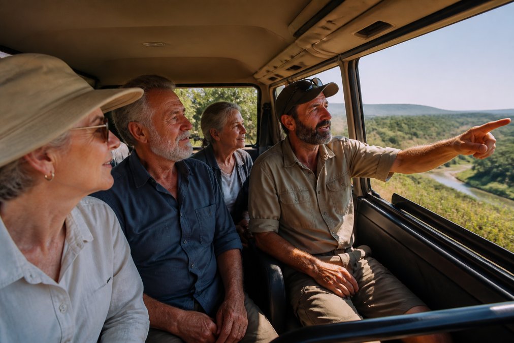 Visual roadmap for small and group and mature concepts for Pacific tours mature travellers