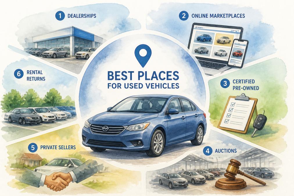 Best Places to Look for Used Vehicles