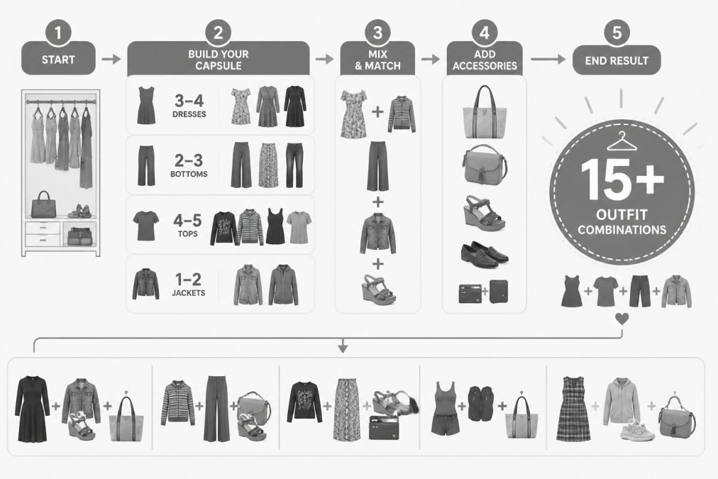 Expert tips illustration for best plus size clothing for curves