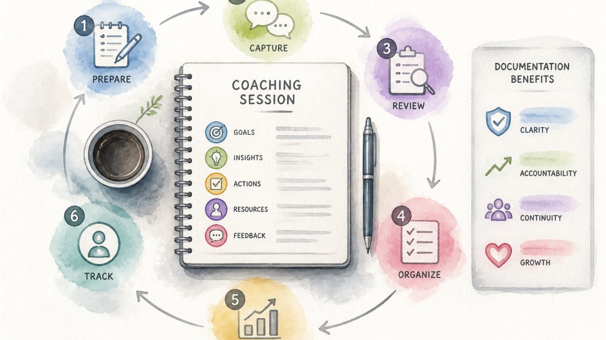 Best Practices for Coaching Session Documentation