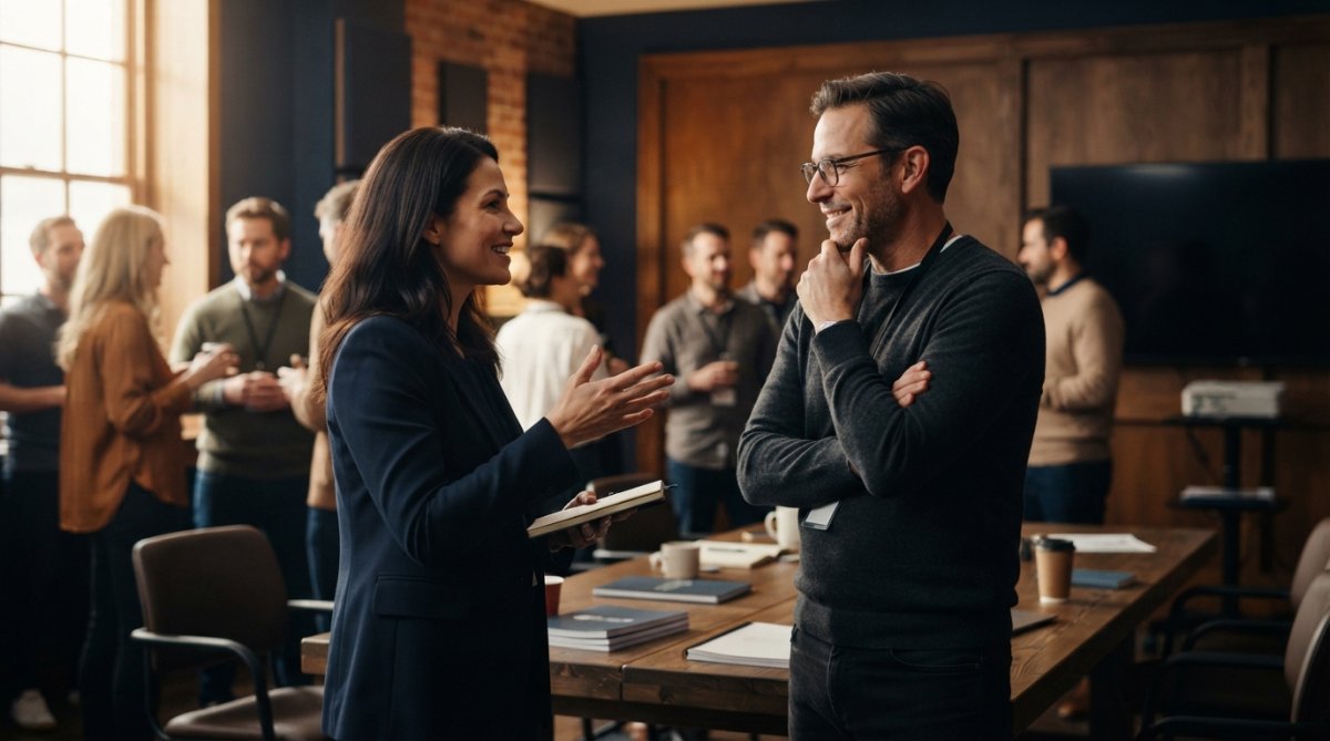 Professional illustration showing Professional for pitch presentations