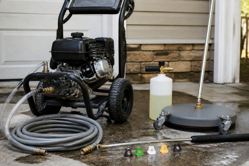 Best Pressure Washing Equipment for Stubborn Stains