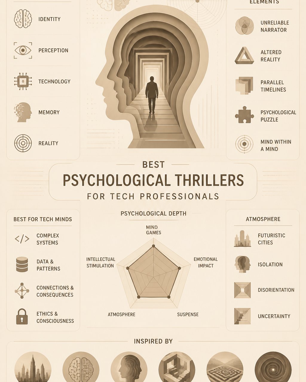 Best Psychological Thrillers for Tech Professionals