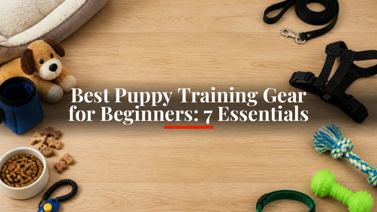 Best Puppy Training Gear for Beginners: 7 Essentials