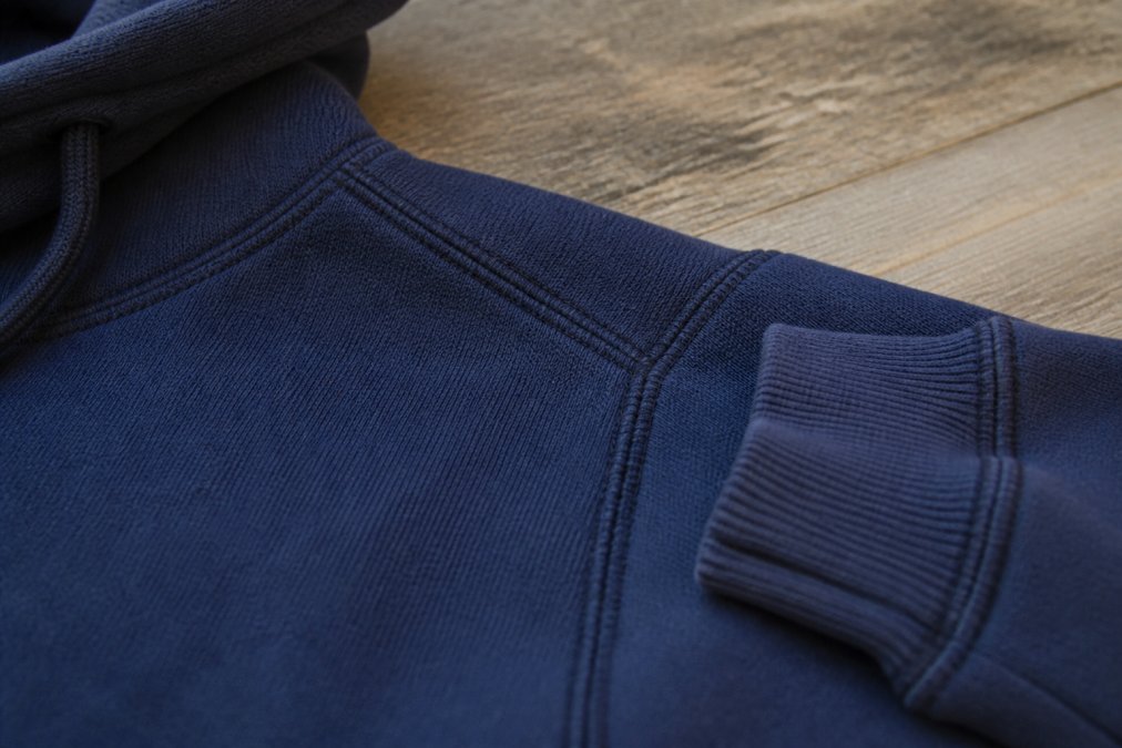 Professional illustration showing american made hoodies
