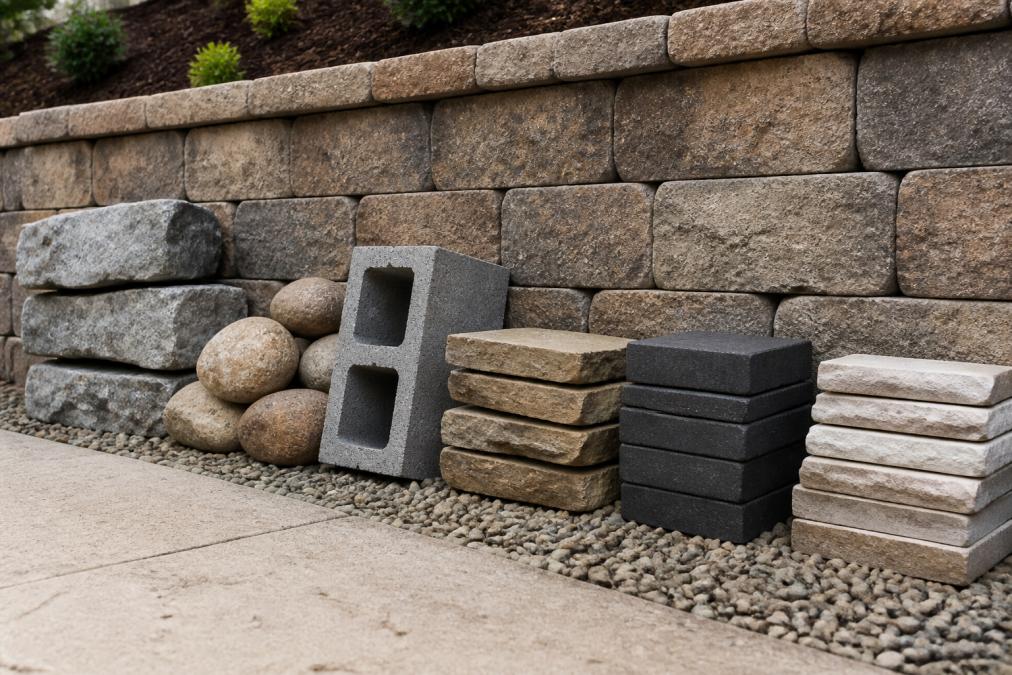 Best Retaining Wall Materials for Erosion Control