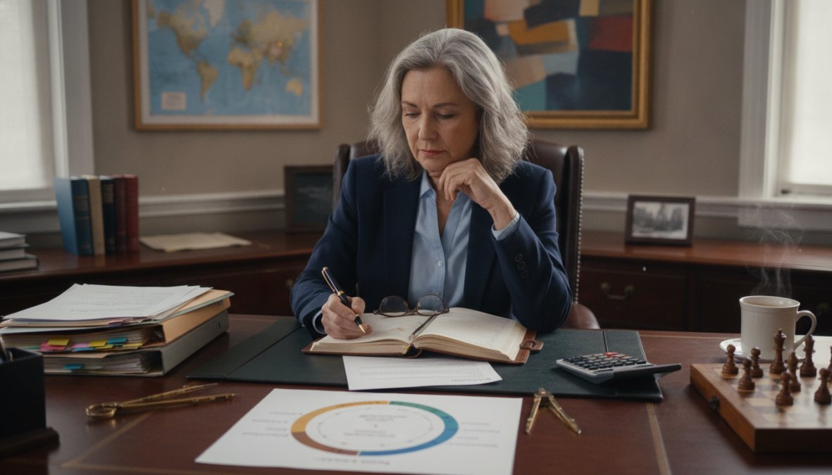 Professional illustration showing Mature for retirement income strategies