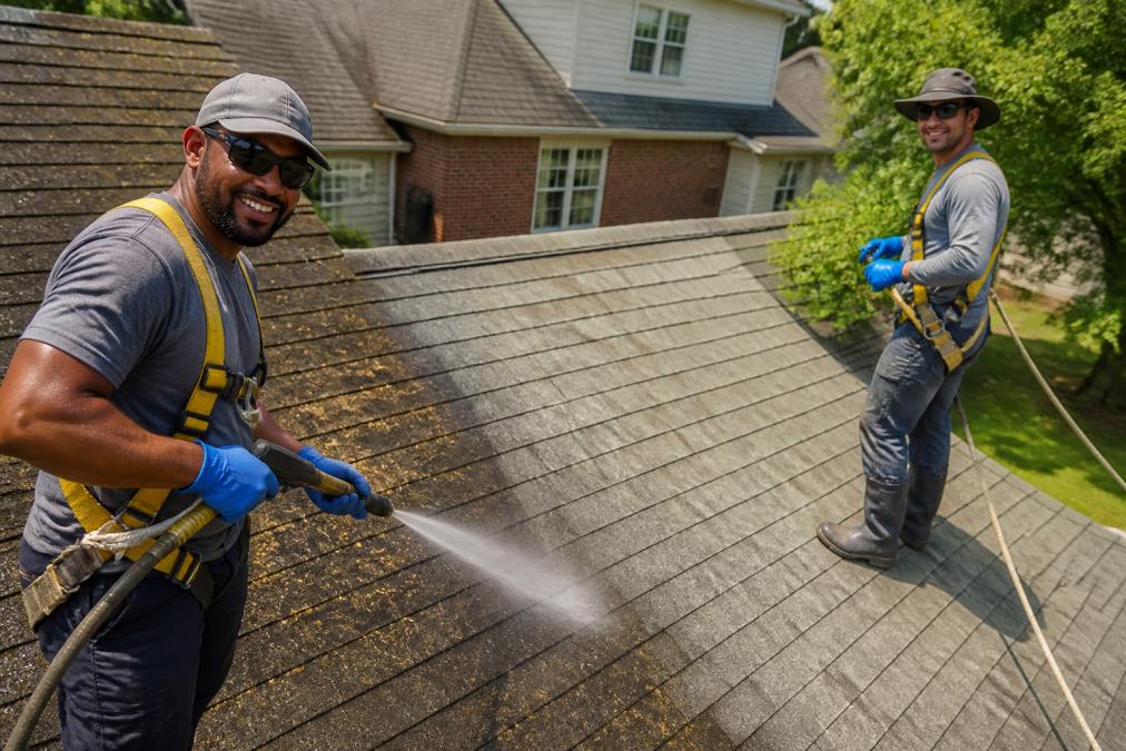 Best Roof Cleaning Solutions for Asphalt Shingles