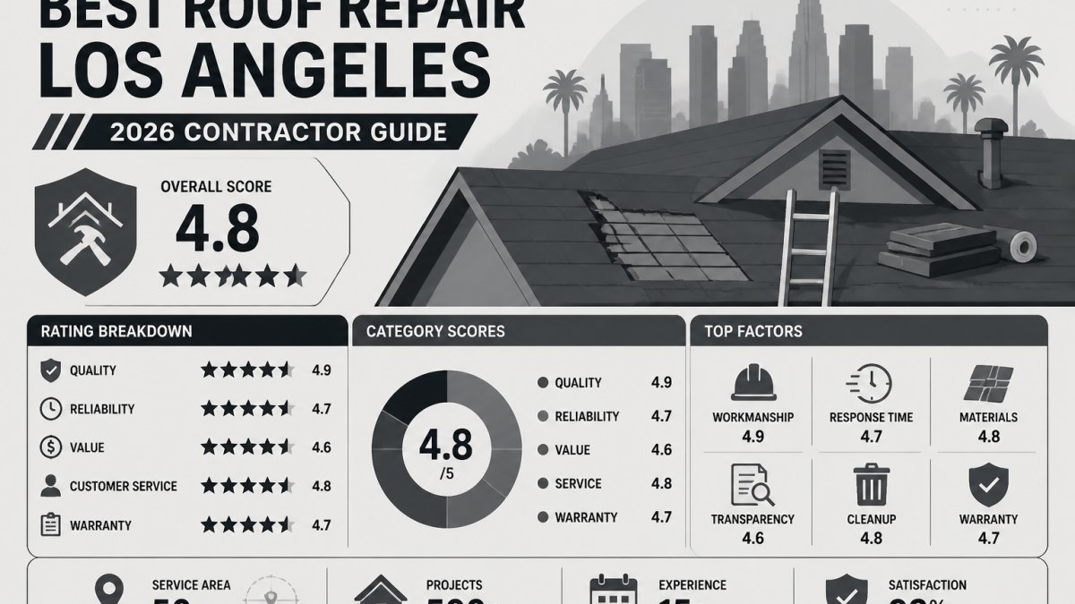Best Roof Repair Los Angeles: 2026 Contractor Guide