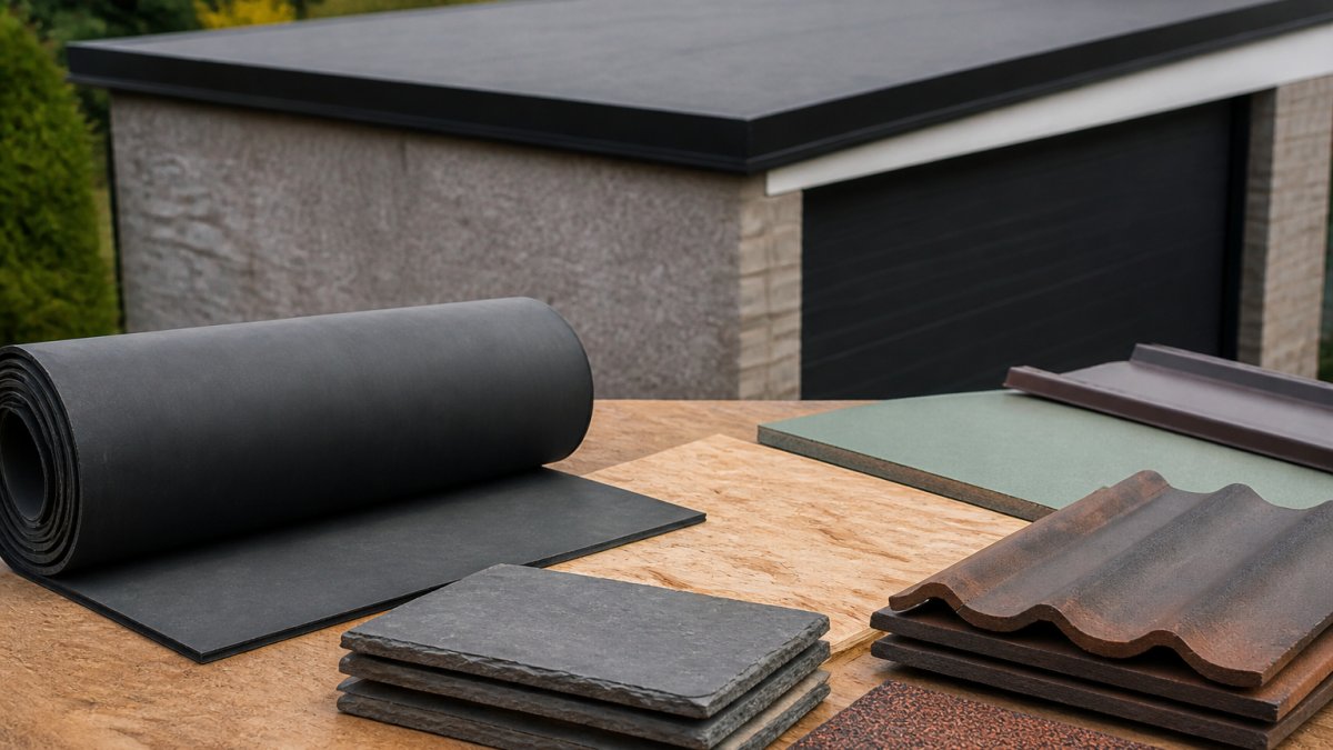 Best Roofing Materials for Detached Garage Extensions