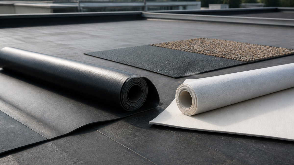 Best Roofing Materials for Flat Commercial Buildings