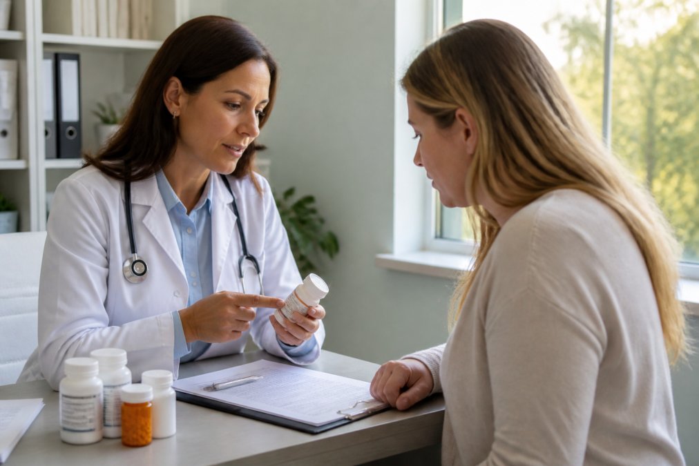 Professional illustration showing Healthcare for semaglutide alternatives