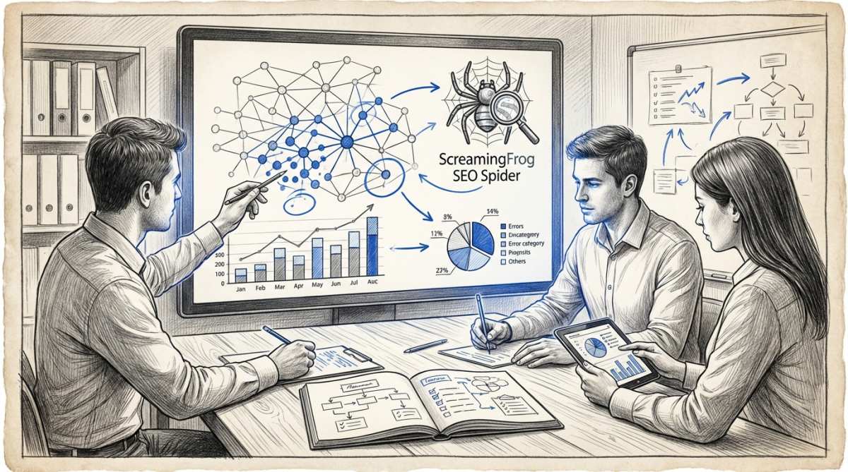 Ubersuggest SEO audit report showing key metrics and recommendations