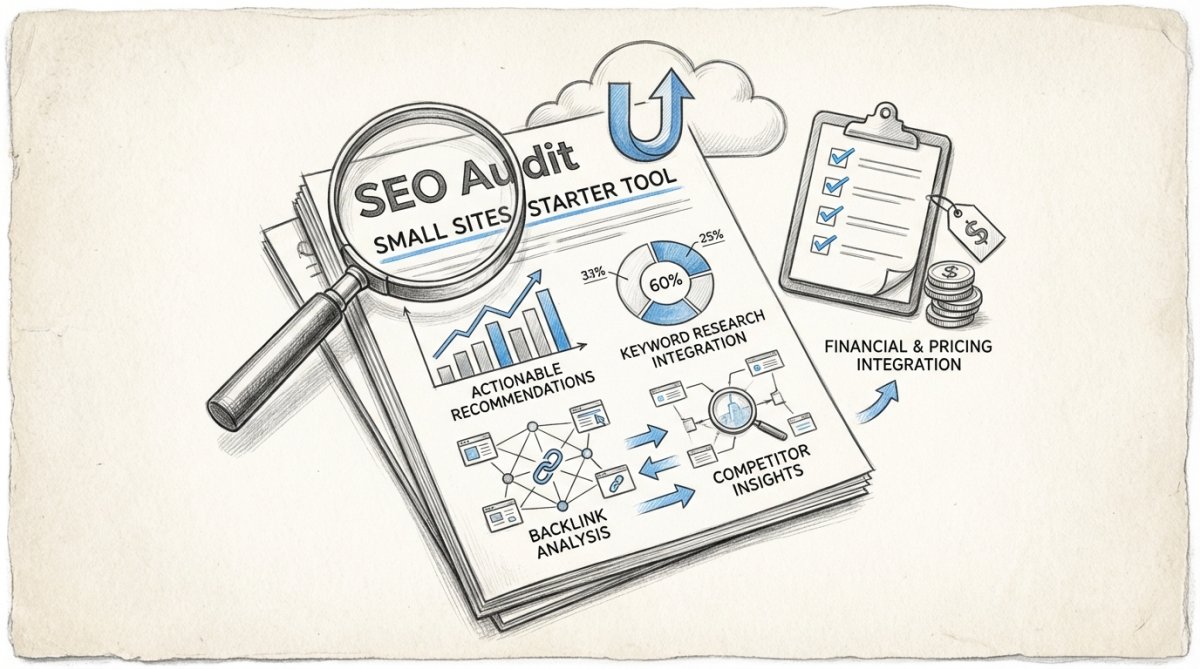 SEO Site Checkup audit report highlighting AI content analysis scores
