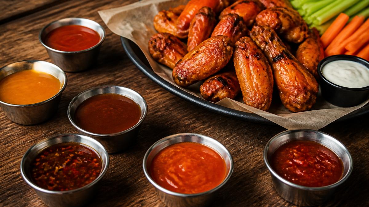 Best Spicy Wing Sauces in Peachtree Corners